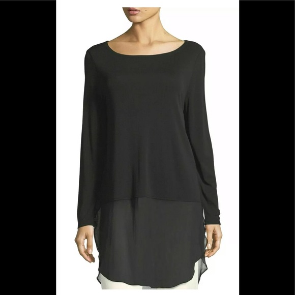 Eileen Fisher silk tunic - Picture 1 of 2